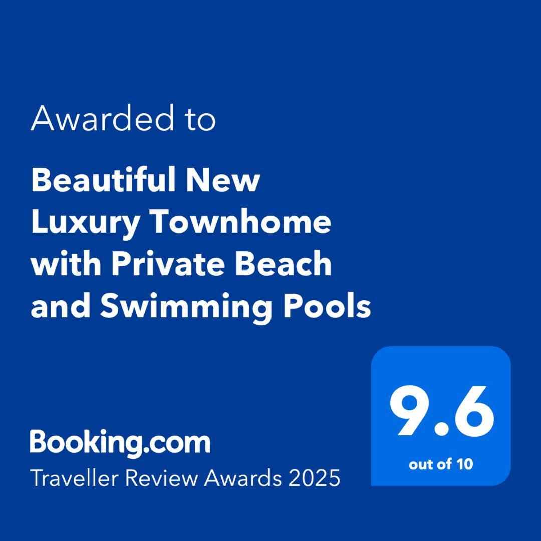 רסקין Beautiful New Luxury Townhome With Private Beach And Swimming Pools מראה חיצוני תמונה